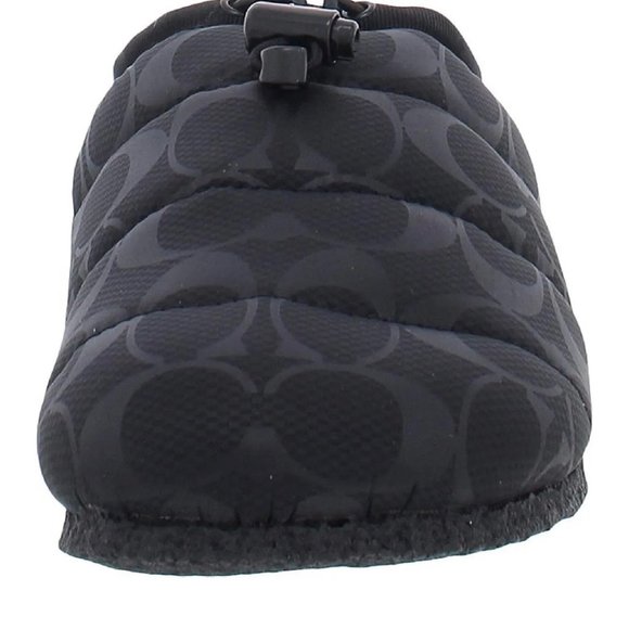 COACH ROCHELLE SLIPPERS BLACK NWB - Picture 6 of 9